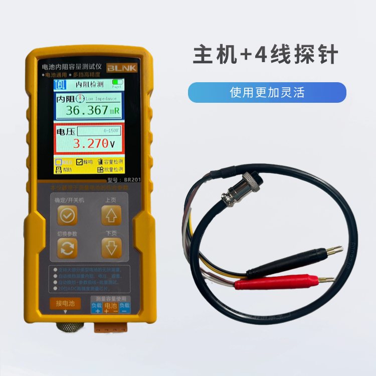 BR201 with test probes