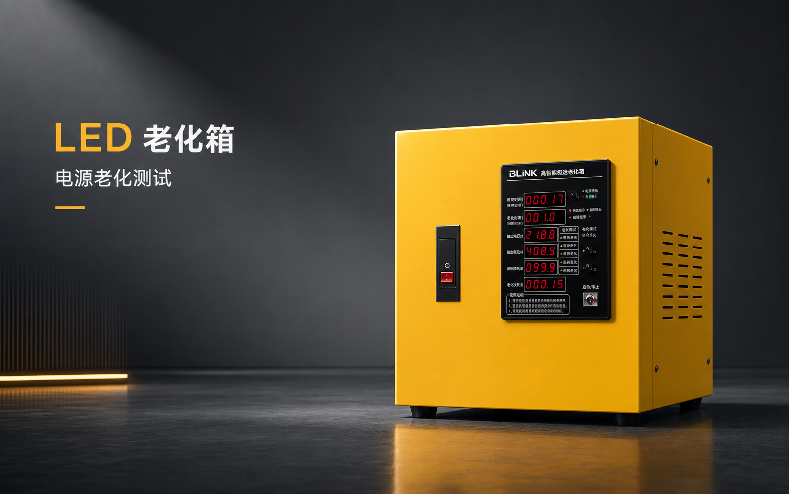 LED 老化箱电源老化测试