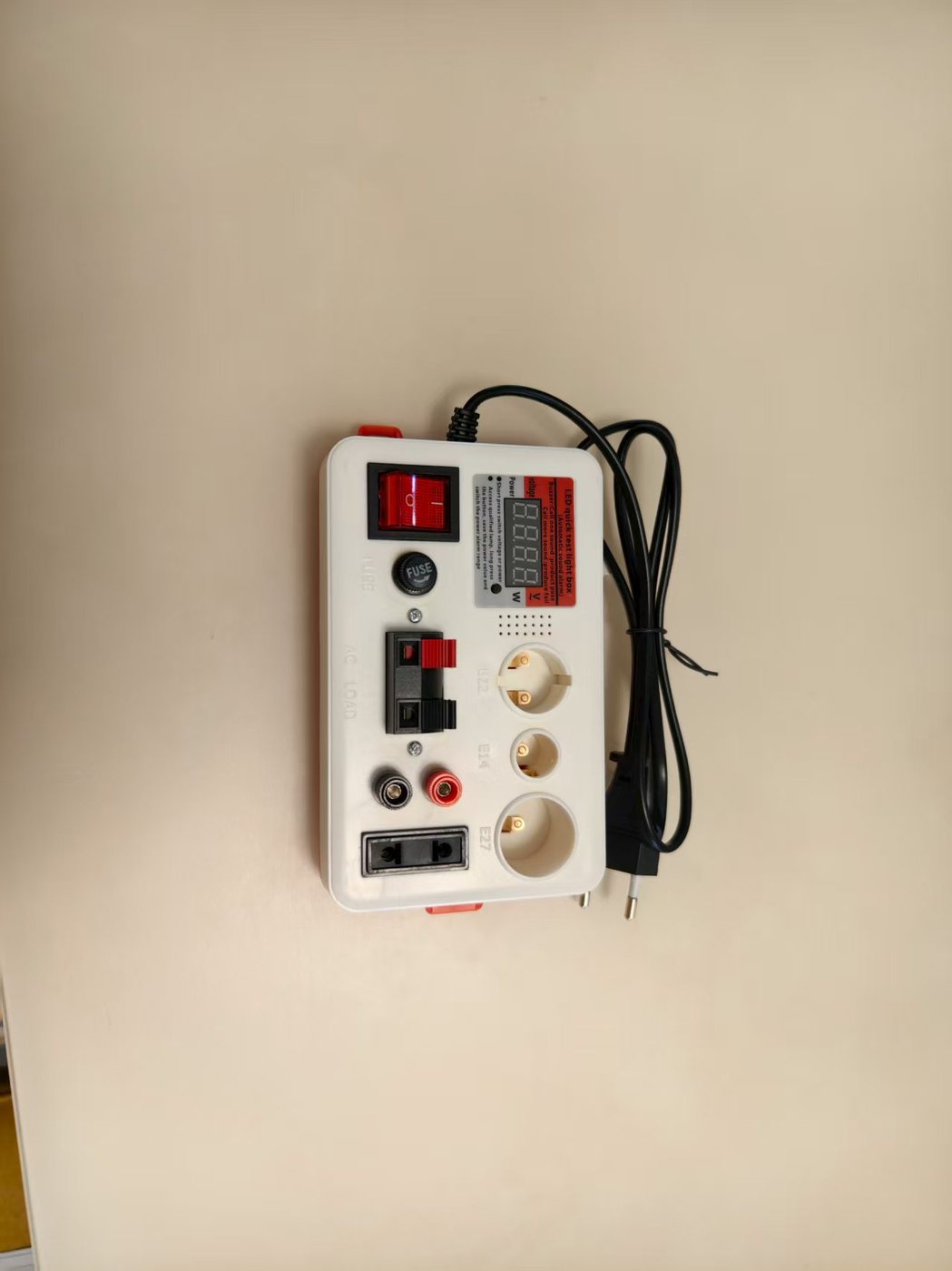 SPLT01 single-meter lamp test box